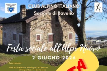 la capanna CAI Alpe Nuovo