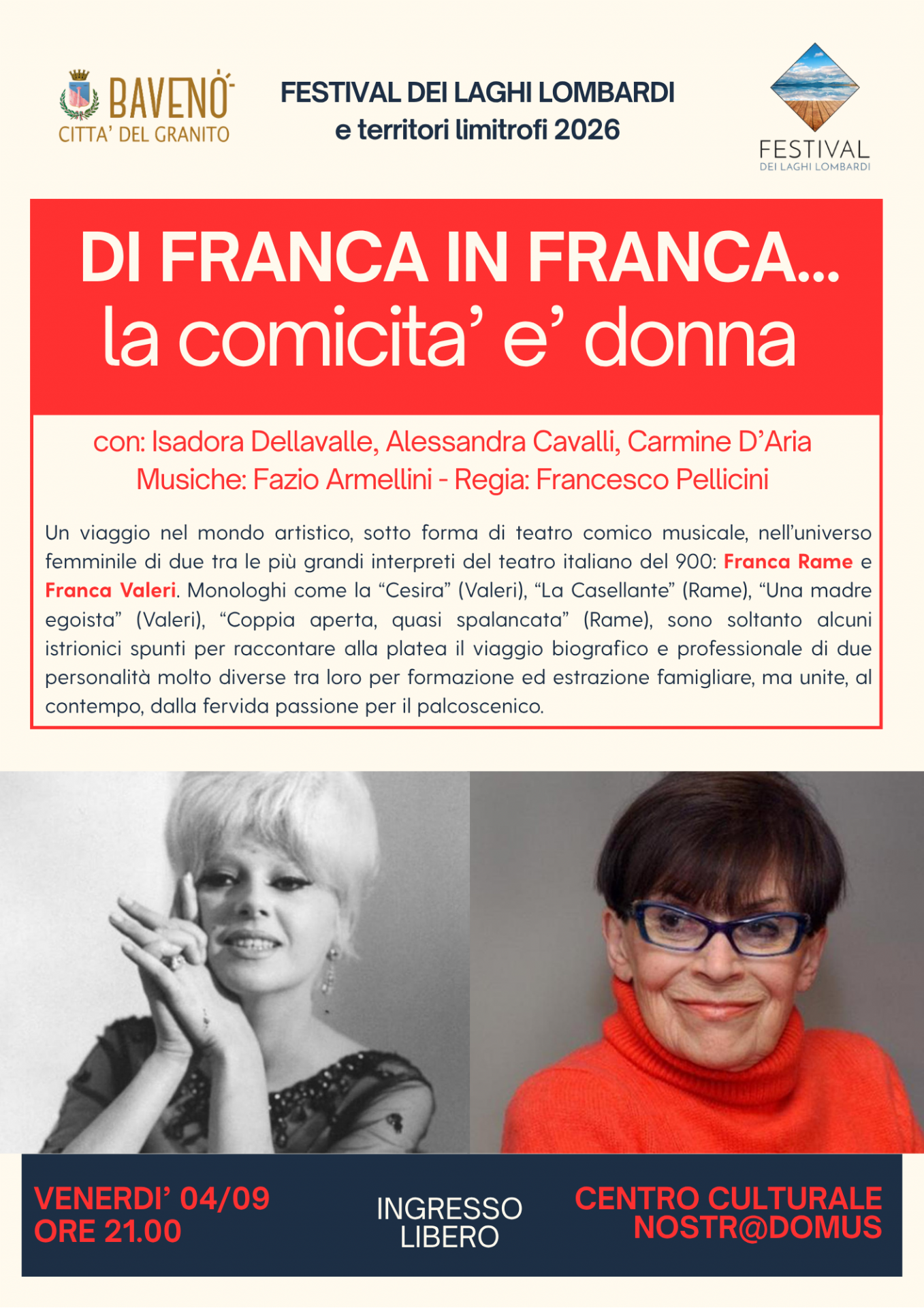 locandina di Franca in Franca